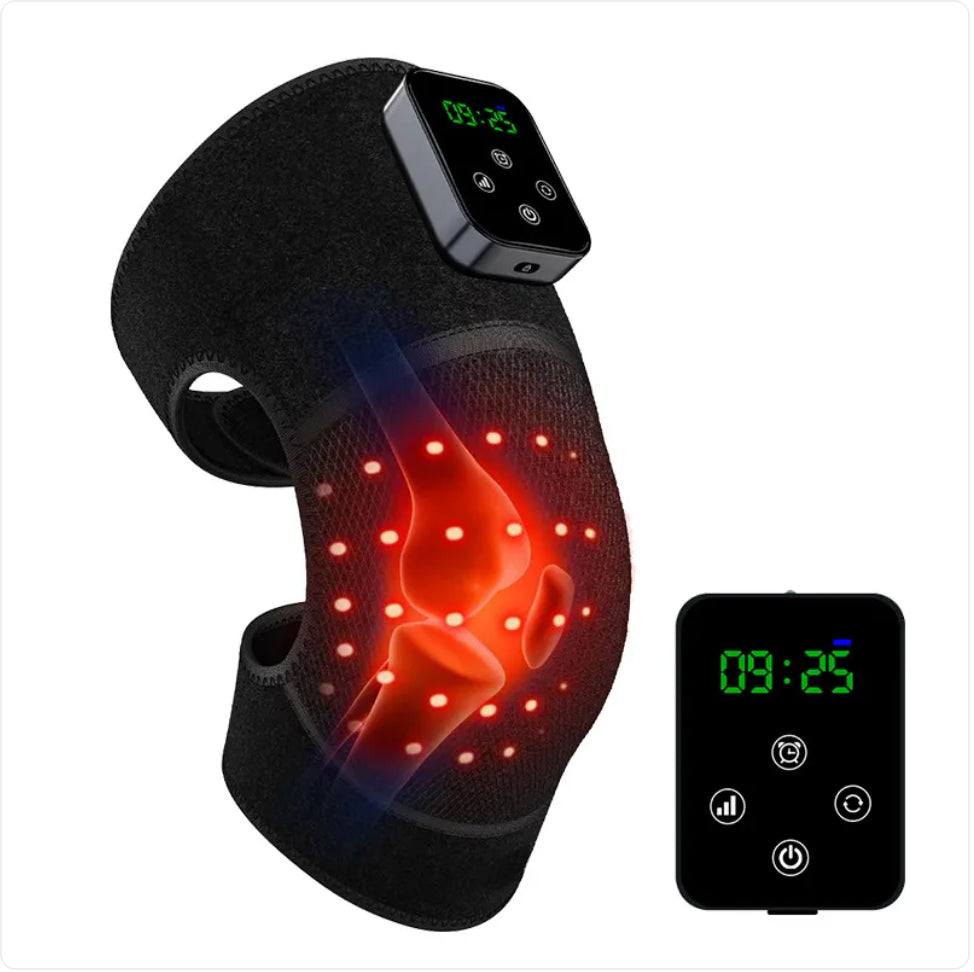 Infrared Knee Pain Relief Massager with Red Light Therapy